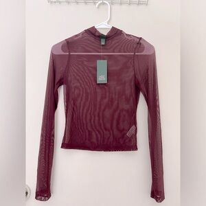 NWT Wild fable sheer top